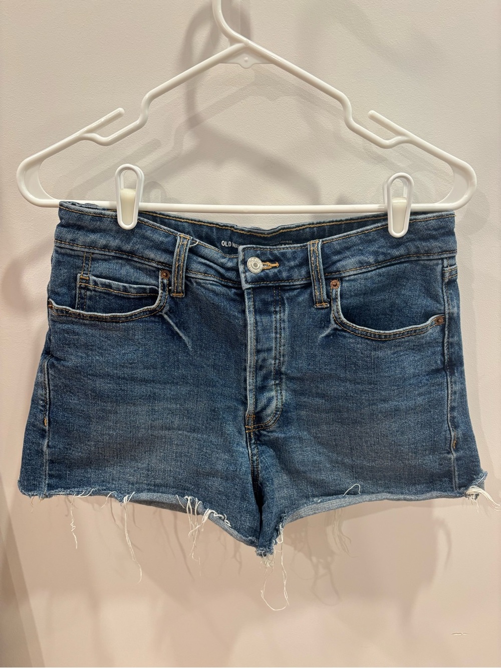 Old Navy Blue Denim Jean Shorts - Picture 1 of 3